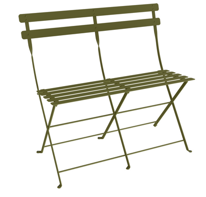 Fermob Metal Bistro Two-Seater Benches