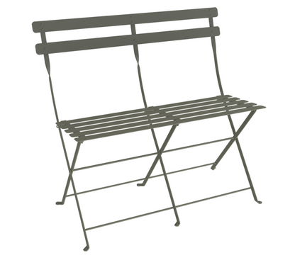 Fermob Metal Bistro Two-Seater Benches