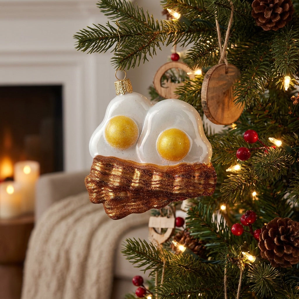Bacon & Eggs Ornament