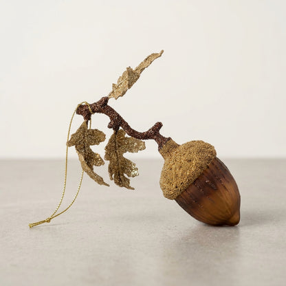 Oak & Acorn Ornament