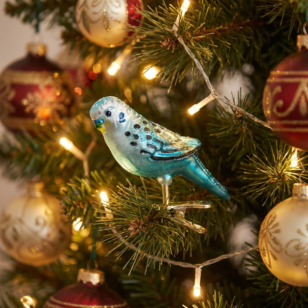 Mini Parakeet Ornament