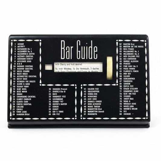 Vintage Cocktail Recipe Rolodex