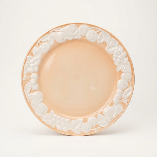 Vintage Pink Ceramic Plates