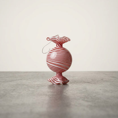 Glass Candy Ornament