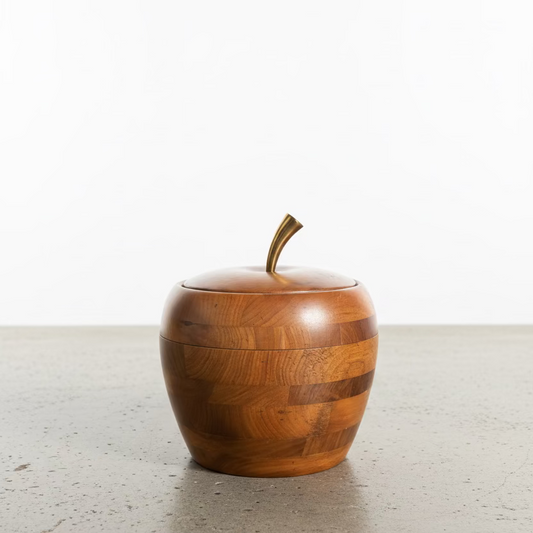 Midcentury Apple Ice Bucket