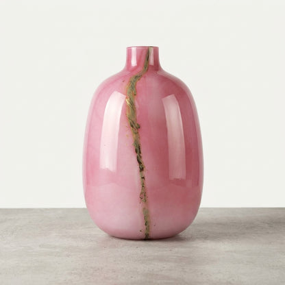 Vintage Fuchsia Glass Vase