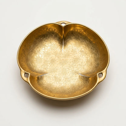 Vintage Gold Candy Dish