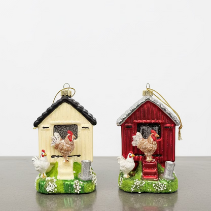 Chicken Coop Ornament