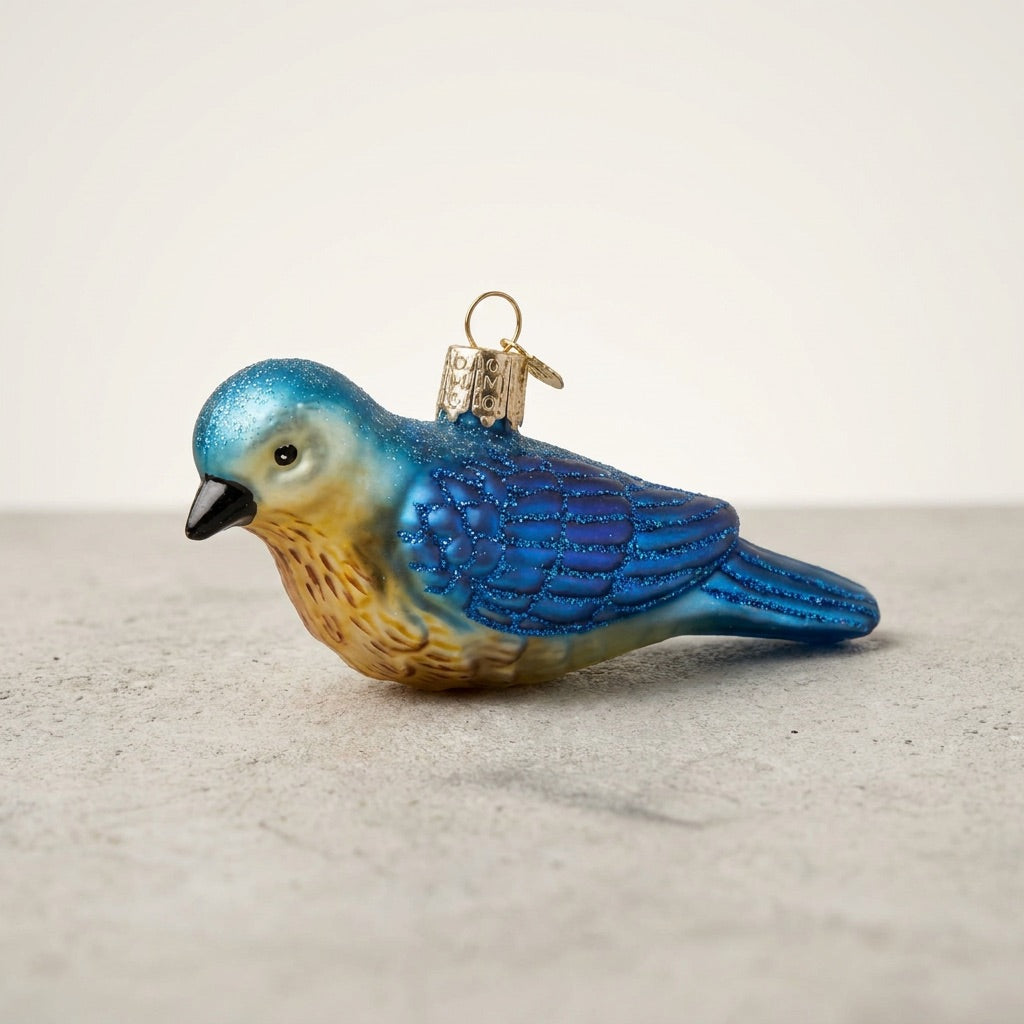 Western Bluebird Ornament