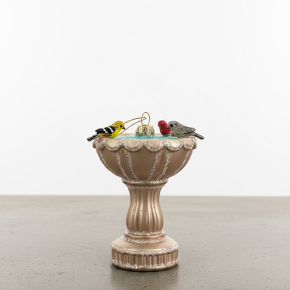 Bird Bath Ornament