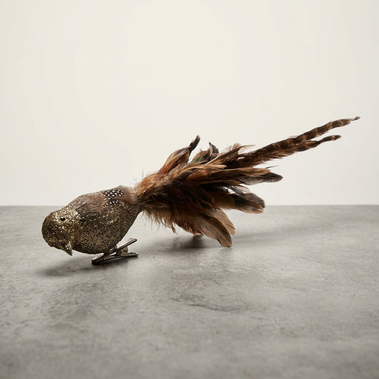Clip-On Pheasant Tail Bird