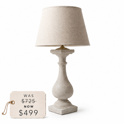 Estate Pedestal Lamp