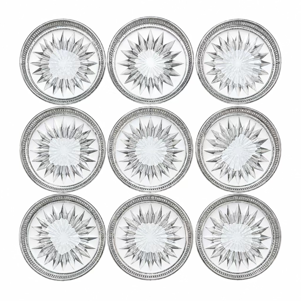 Vintage Silver Coasters