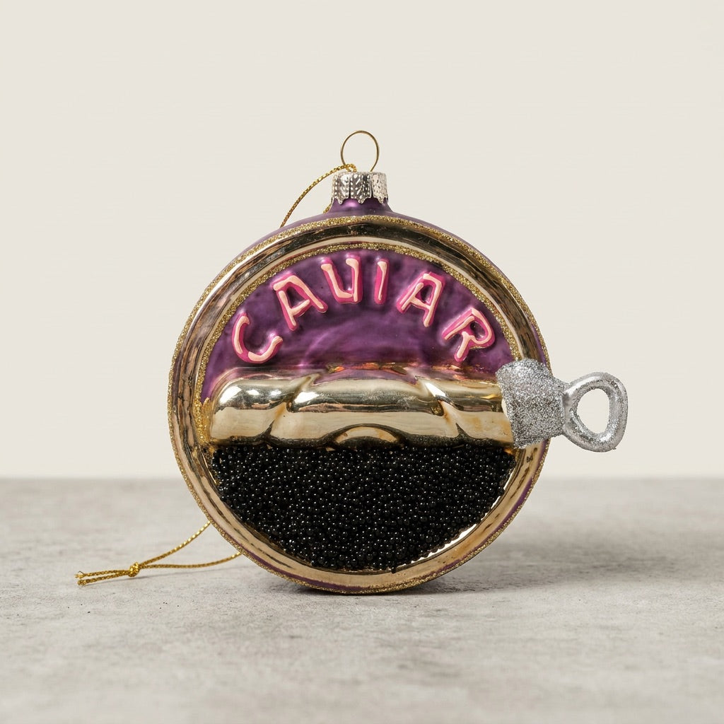 Caviar Tin Ornament