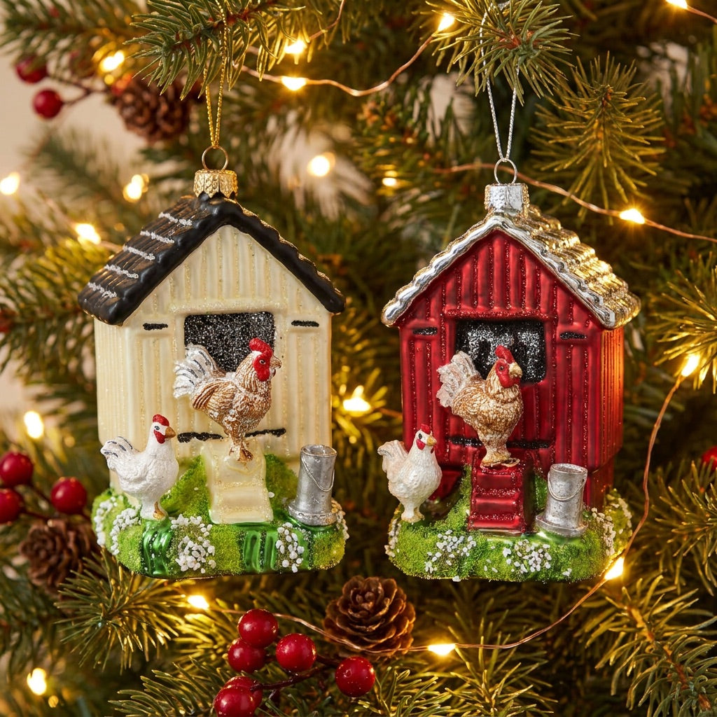 Chicken Coop Ornament