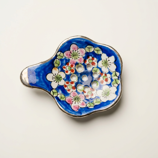 Vintage Porcelain Tea Strainer