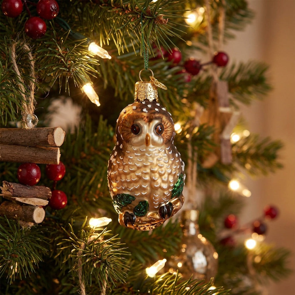Spotted Owl Ornament