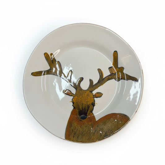 Woodlands Majolica Dessert Plate