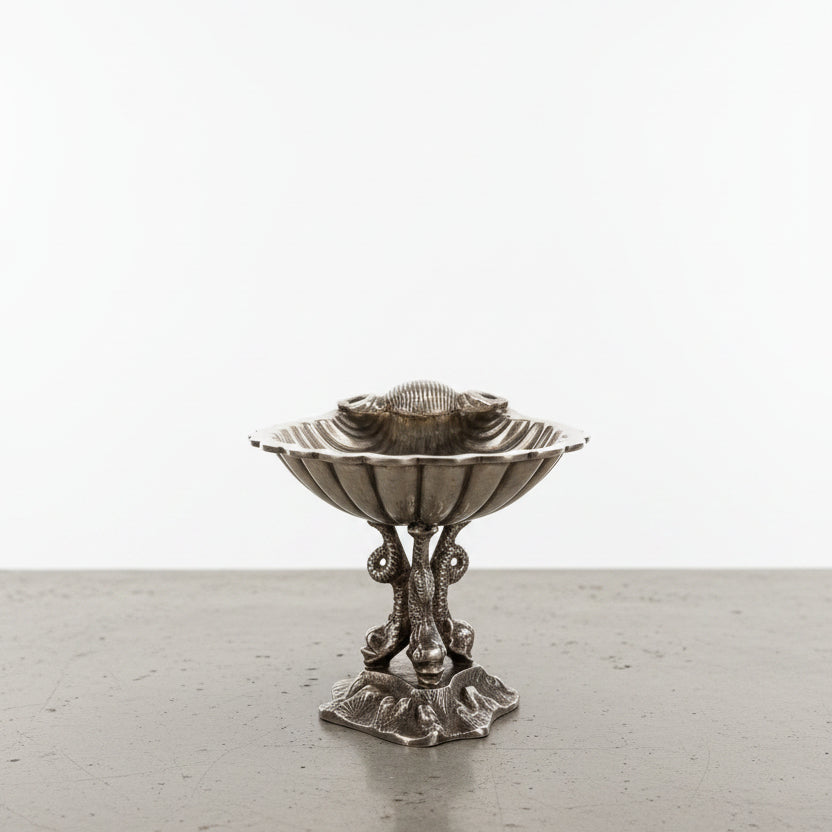 Victorian Silver Plate Caviar Dish
