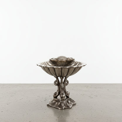 Victorian Silver Plate Caviar Dish