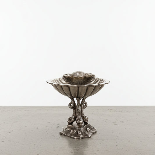 Victorian Silver Plate Caviar Dish