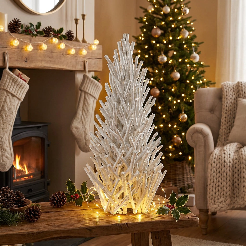Holiday White Tree