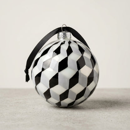 Tumbling Block Bauble Ball Ornament