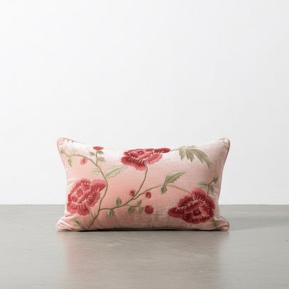 Delia Embroidered Pillow