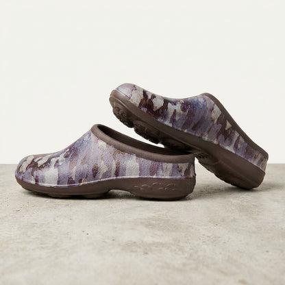 Blue Camo Waterproof Gardening Shoe