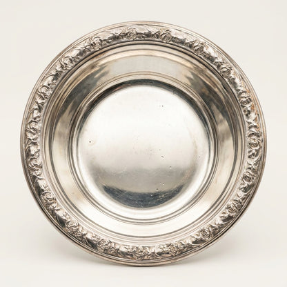 Vintage Silver Rose Bowl