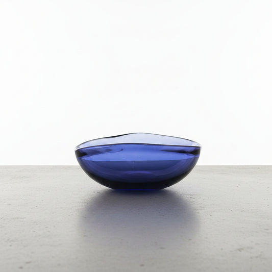 Vintage Royal Purple Murano Glass Bowl