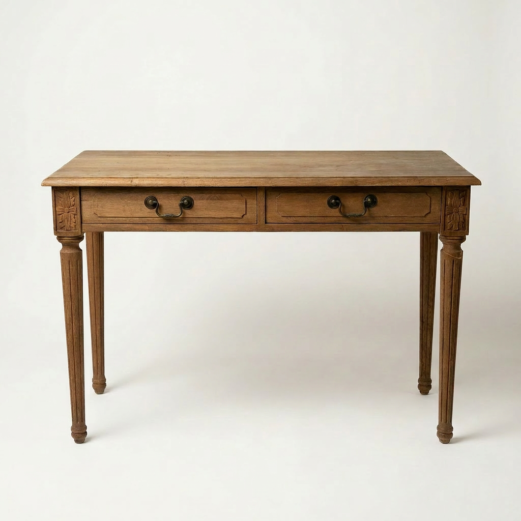 Vintage Two Drawer Hall Table