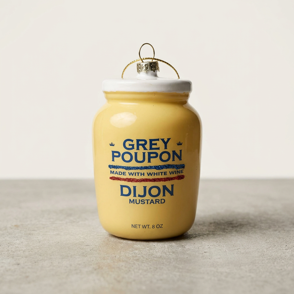 Dijon Muster Ornament