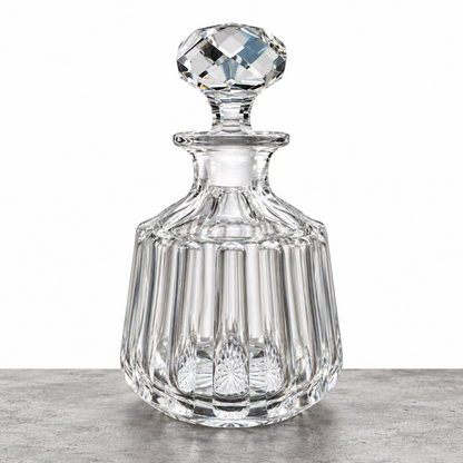 Vintage Blown Glass Crystal Decanter