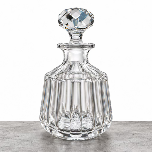 Vintage Blown Glass Crystal Decanter