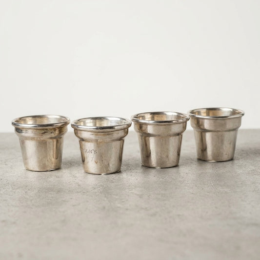 Vintage Silver Shot Glass