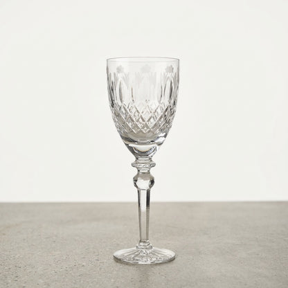 Vintage Crystal Water Goblets