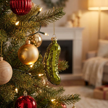 Green Pickle Ornament