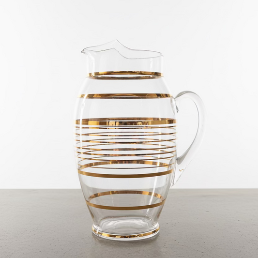 Vintage Glass Pitcher
