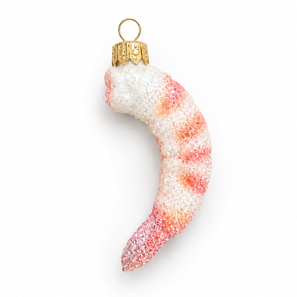 Iced Shrimp Ornament