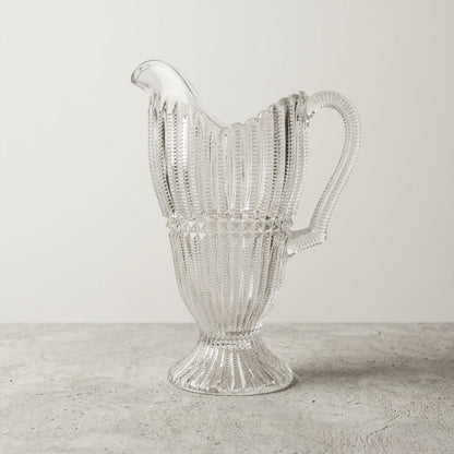 Vintage Crystal Pitcher