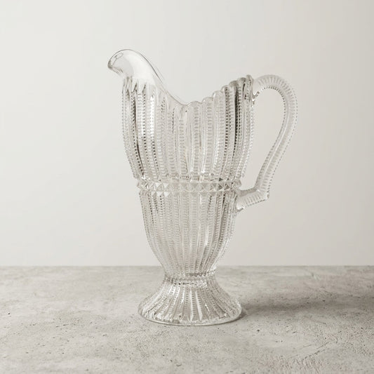 Vintage Crystal Pitcher