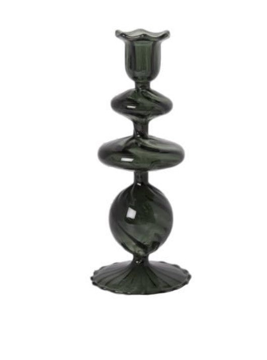 Bubble Glass Candlestick