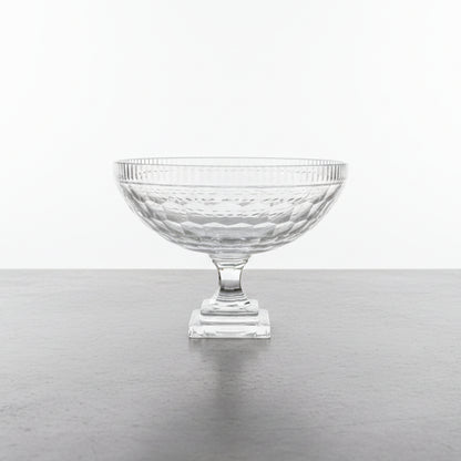 Honeycomb Cut Glass Bowl