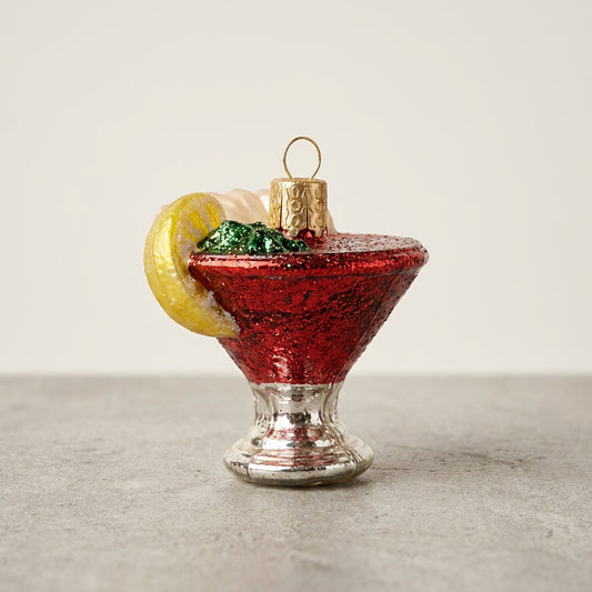 Shrimp Cocktail Ornament