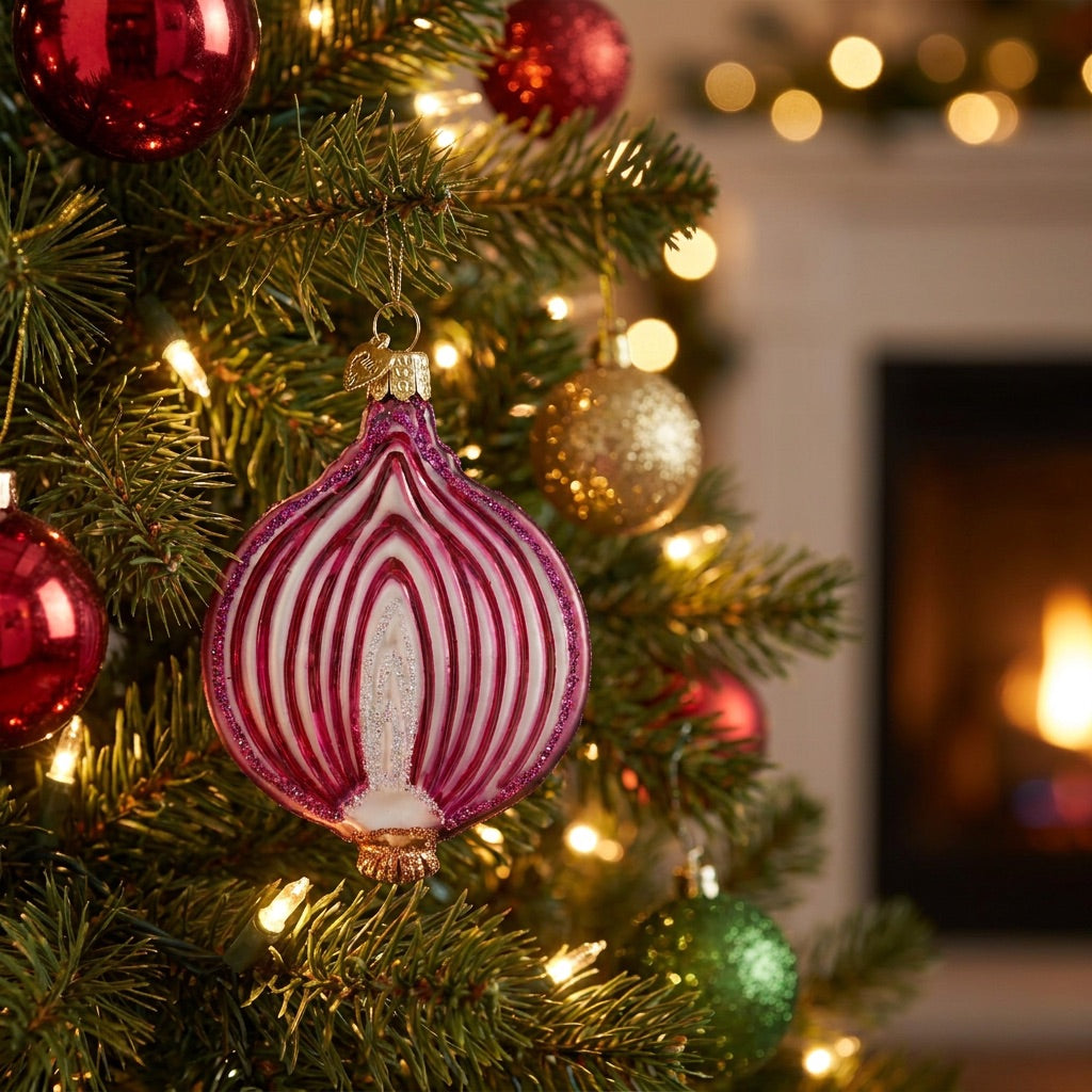 Red Onion Ornament