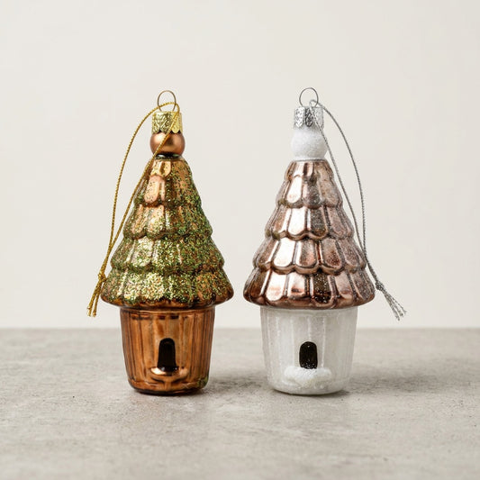 Cottage Garden Birdhouse Ornament