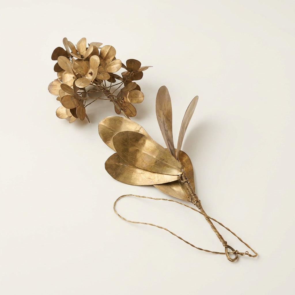 Brass Flower Ornament