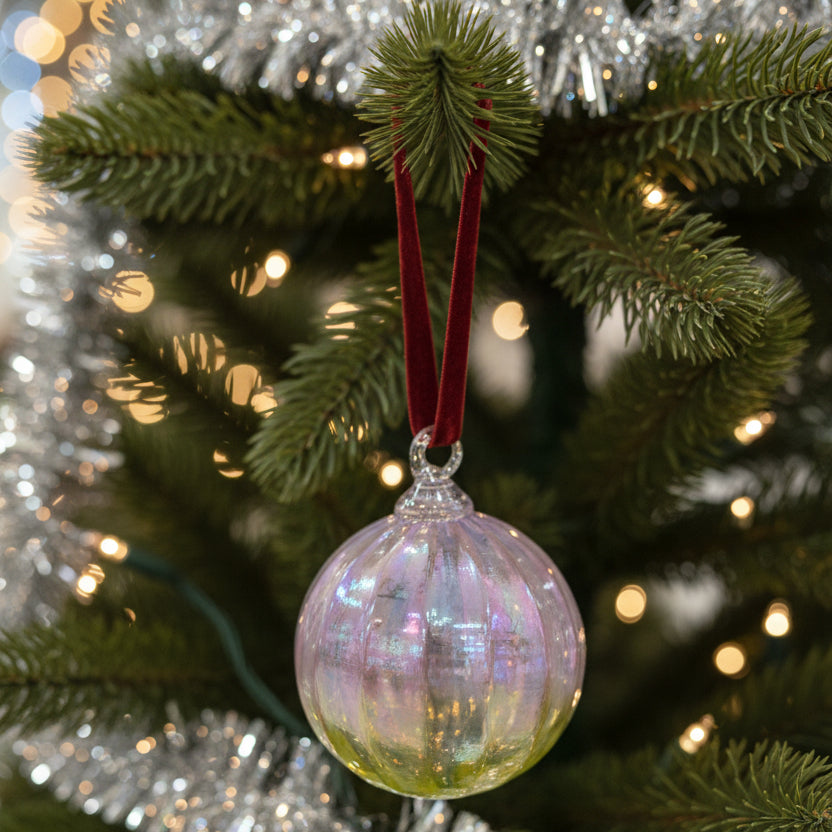Viola Glass Ornament