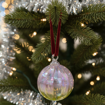 Viola Glass Ornament